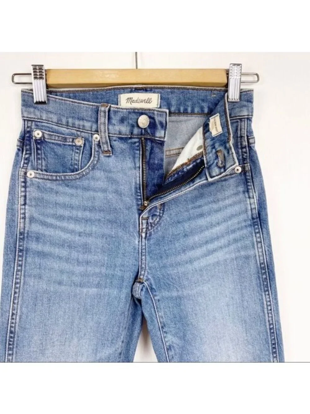 Madewell Cali Demi-Boot Jeans in Comfort Stretch J8758  Eco Edition size 23